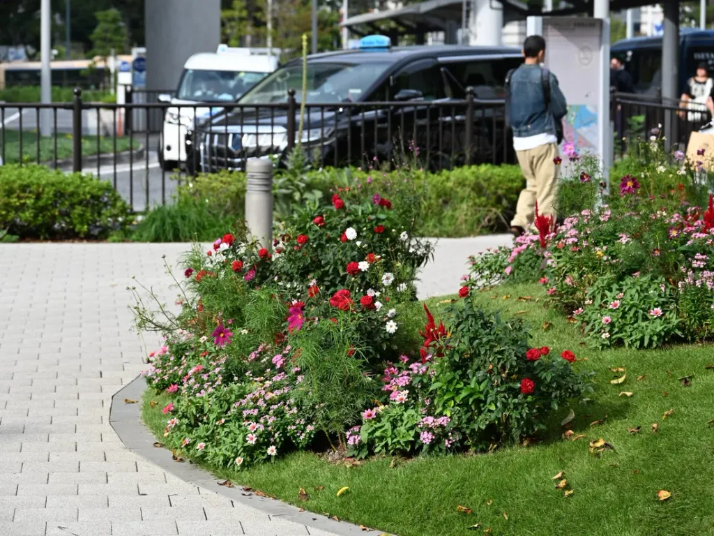 Seasonal color flower bed installation in Port St. Lucie, FL
